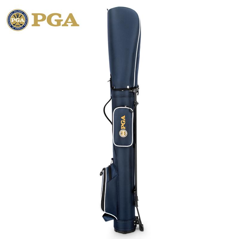 PGA 정품 휴대용 캐디백 스탠드 하프백 하프 골프채 가방 골프백 클럽 8-9개 수납 - 상세 이미지 3