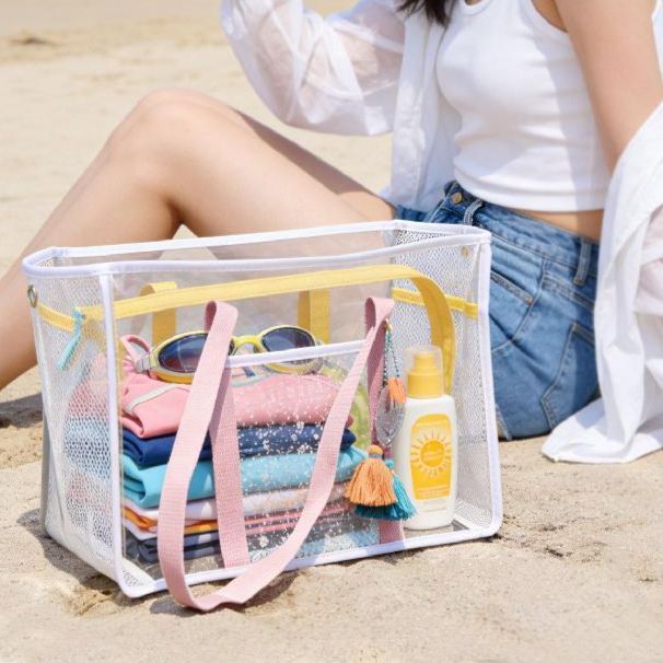 젤리백 대용량 방수 수영 비치 목욕 세면 여행 수납 가방 - 상세 이미지 4