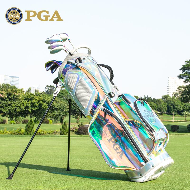 PGA 정품 스탠드 홀로그램 여성 캐디백 경량 골프백 가벼운 투명 캐디백 골프가방 - 상세 이미지 4