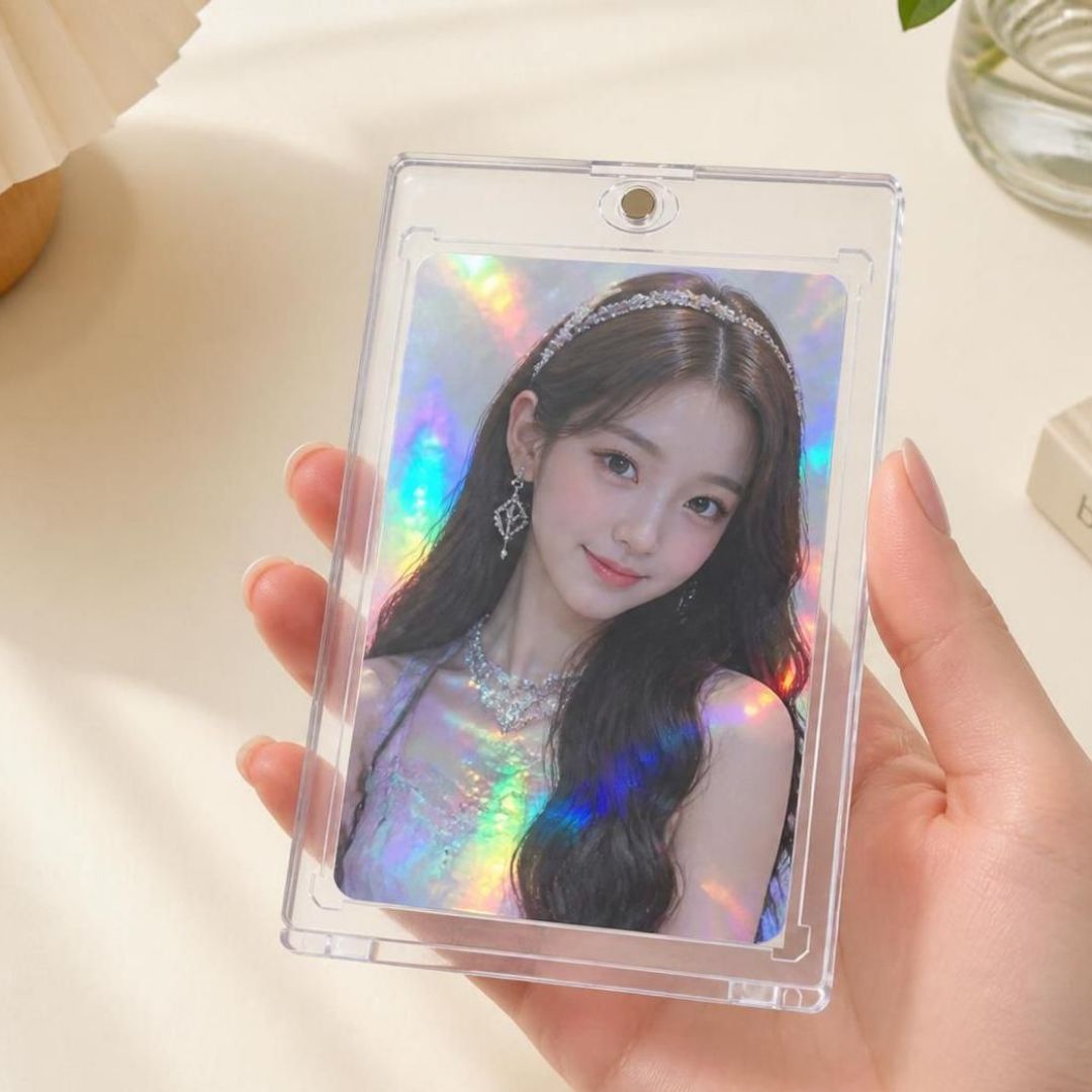 일본 카드 자석 탑로더 투명 케이스 슬리브 포켓몬카드 유희왕카드 보관함 - 상세 이미지 5