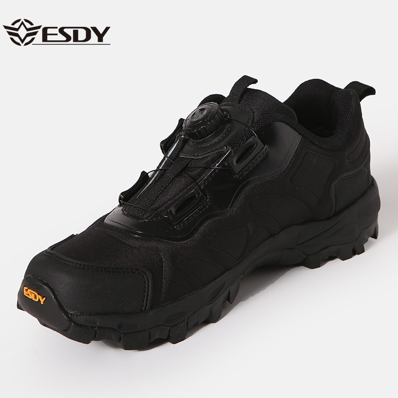ESDY 남성 아웃도어 트레킹화 비브람 밑창 경량 로우컷 등산화 그린, 275 이미지 8