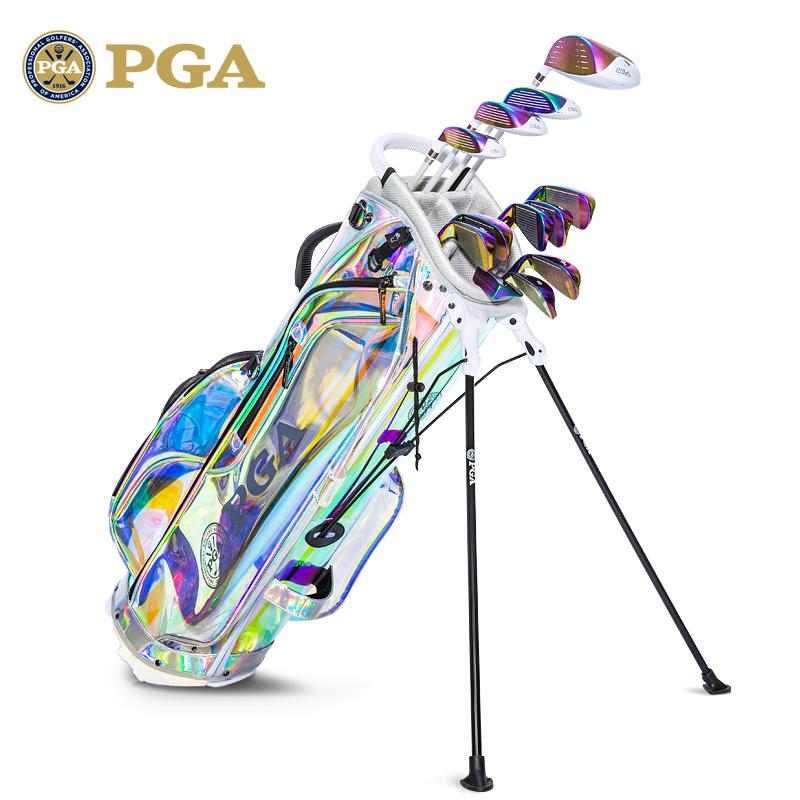 PGA 정품 스탠드 홀로그램 여성 캐디백 경량 골프백 가벼운 투명 캐디백 골프가방 - 상세 이미지 5