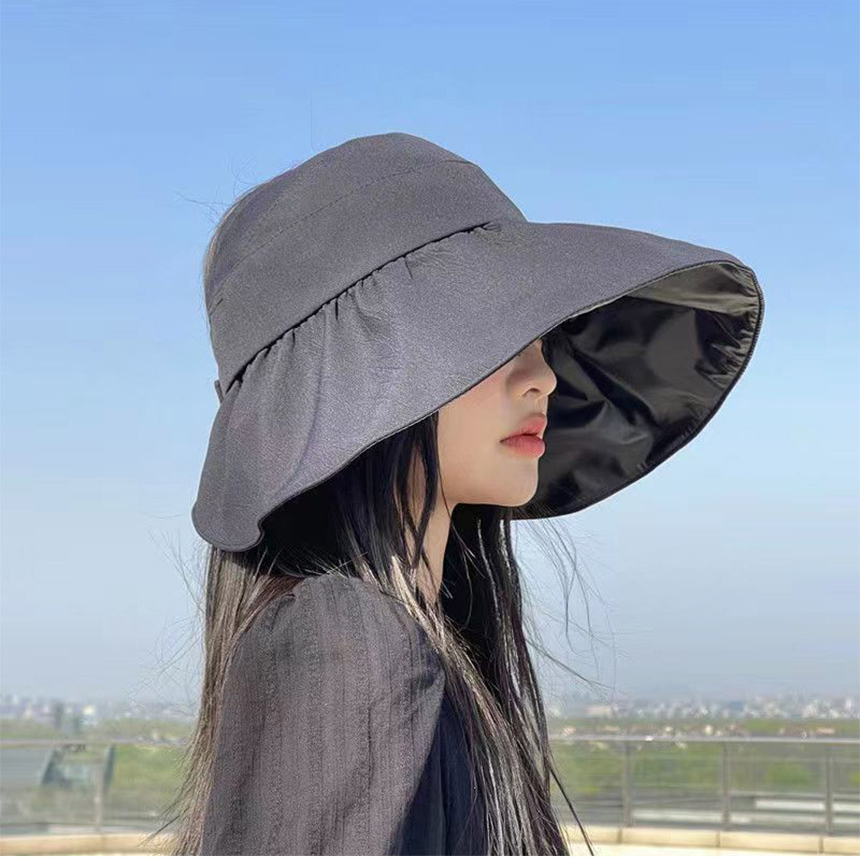 햇빛가리개모자 썬캡 플랩캡 암막 버킷햇 자외선차단 챙넓은 사파리 차양 등산 낚시 농사 캠핑 이미지 6
