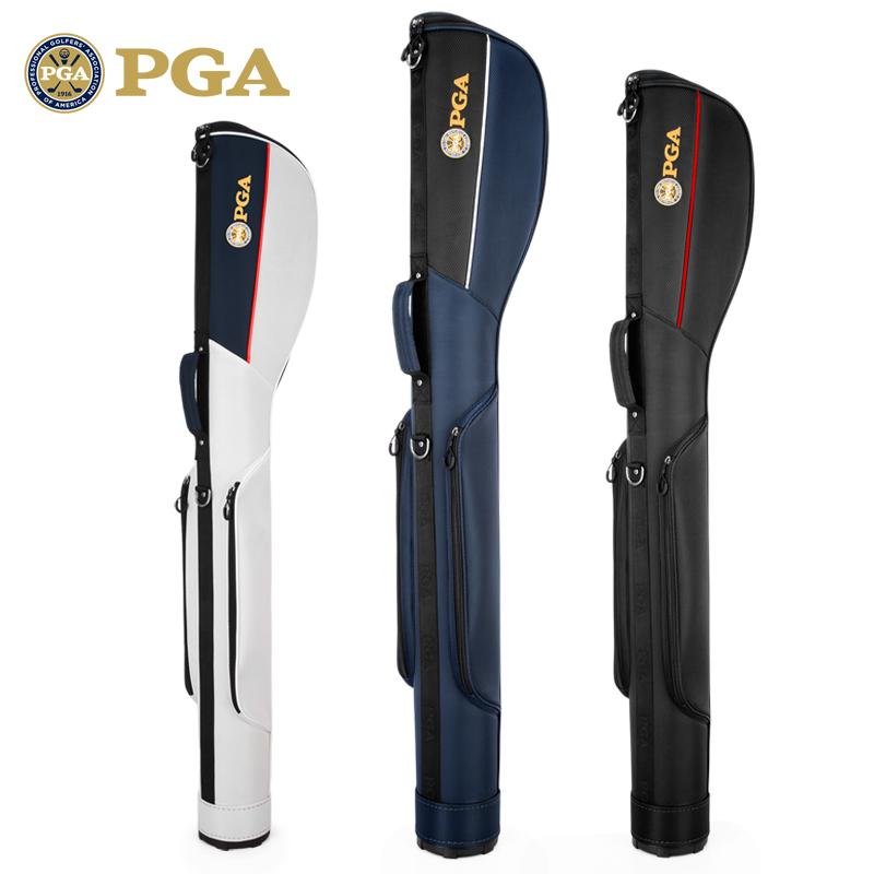 PGA 정품 남성 여성 하프백 하프 미니 캐디백 골프채 가방 휴대용 골프백 - 상품 이미지