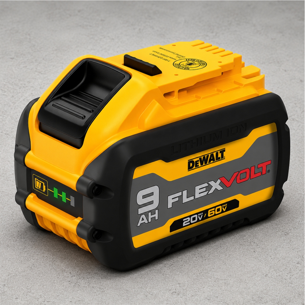 디월트 FLEXVOLT 리튬이온 배터리 충전드릴 밧데리 20V 60V 겸용 DCB609 - 상품 이미지