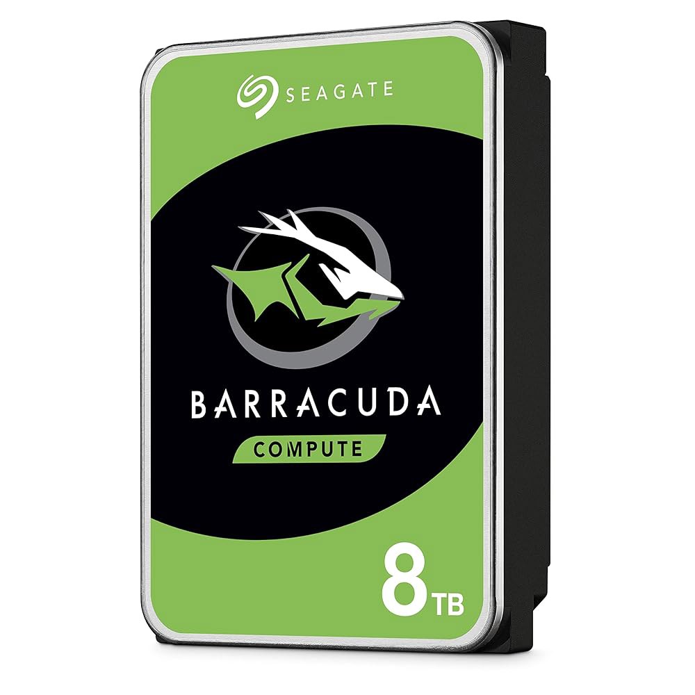 Seagate Barracuda 8TB 내장 하드 드라이브 HDD 컴퓨터 데스크탑 PC용 3.5인치 SATA 6Gb/s 5400RPM 256MB 캐시(ST8000DMZ04/004) - 상세 이미지 2