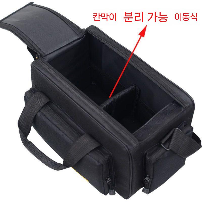방송장비 카메라 가방 캠코더 하드케이스 촬영 운반 보관함 블랙 - 상세 이미지 3