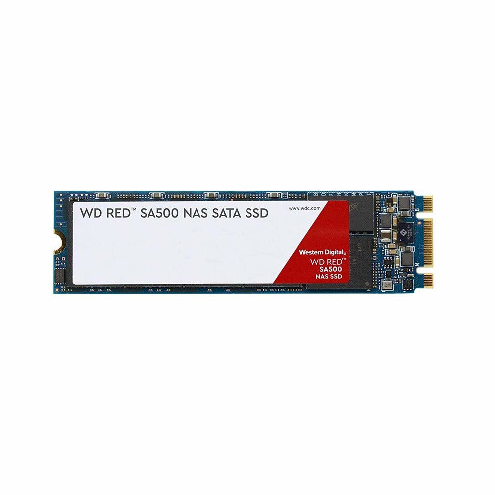 웨스턴 디지털 1TB WD 레드 SA500 NAS 3D NAND 내장 SSD - SATA III 6Gb/s, M.2280, 최대 560MB/s WDS100T1R0B - 상품 이미지