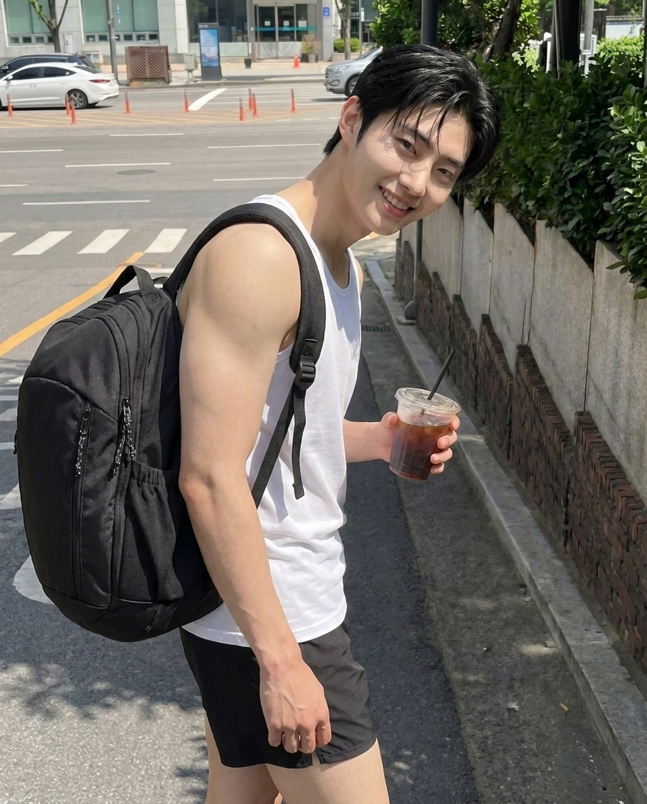 벤쿠쿠 백팩 고프코어 프레임 커뮤터 출퇴근 여행용 운동용 데일리 맨티스 코듀라 26L - 상세 이미지 4