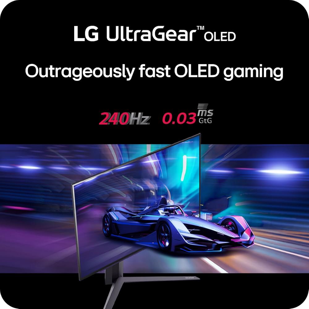 LG UltraGear 27GS93QE 27인치 QHD OLED 240Hz 0.03ms 게이밍모니터 몰입템 27 inches 27GS93QE-B - 상세 이미지 3