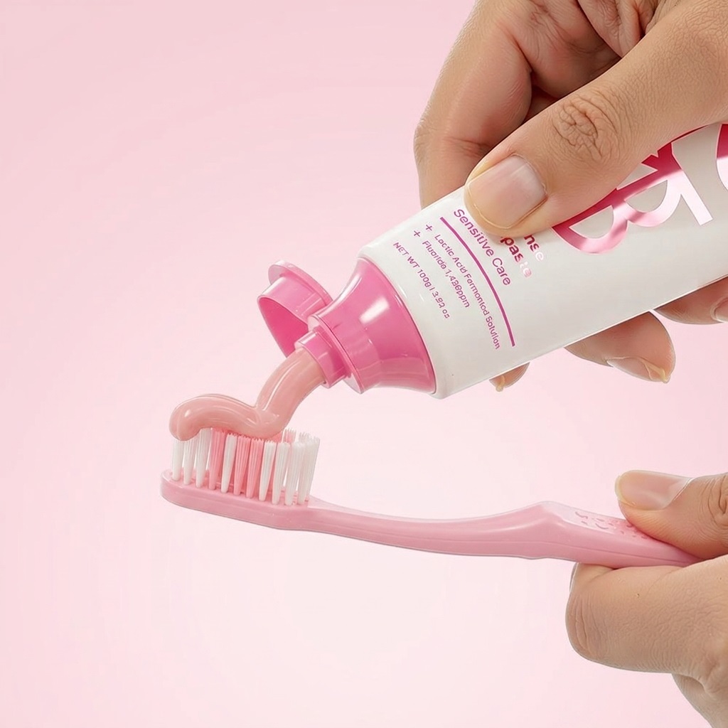 디투지 바이오센스 시린이 치약 고불소 입냄새 구취 충치예방 유산균치약 100g, 3개 - 상세 이미지 5
