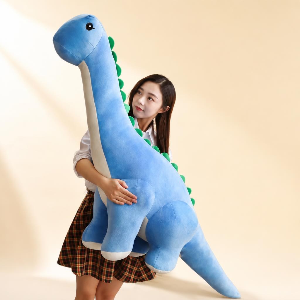 브라키오사우루스 인형 초식공룡 파란 블루 선물 - 상품 이미지