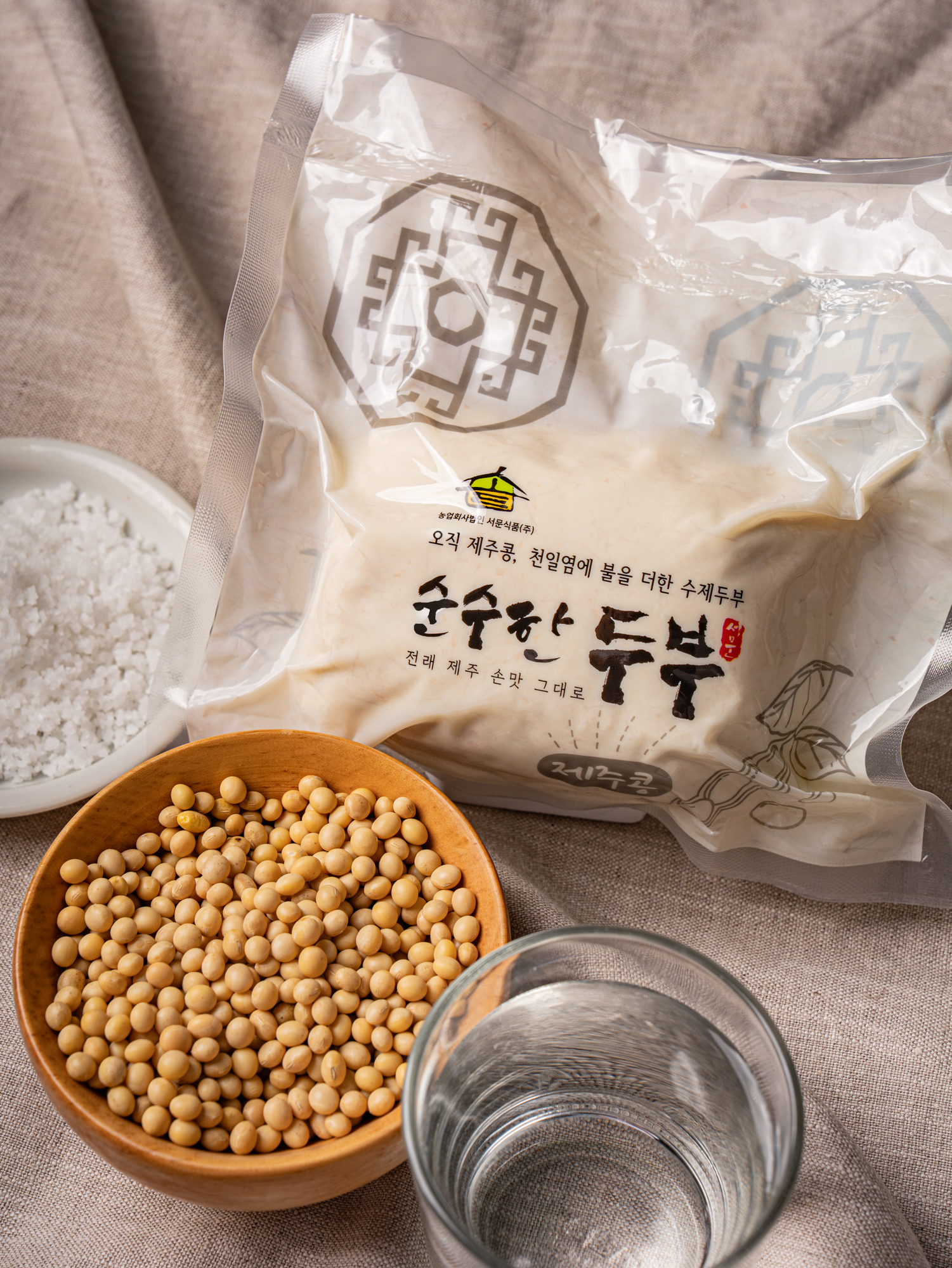 오직 제주콩으로만든 수제 주먹두부 320g - 상품 이미지