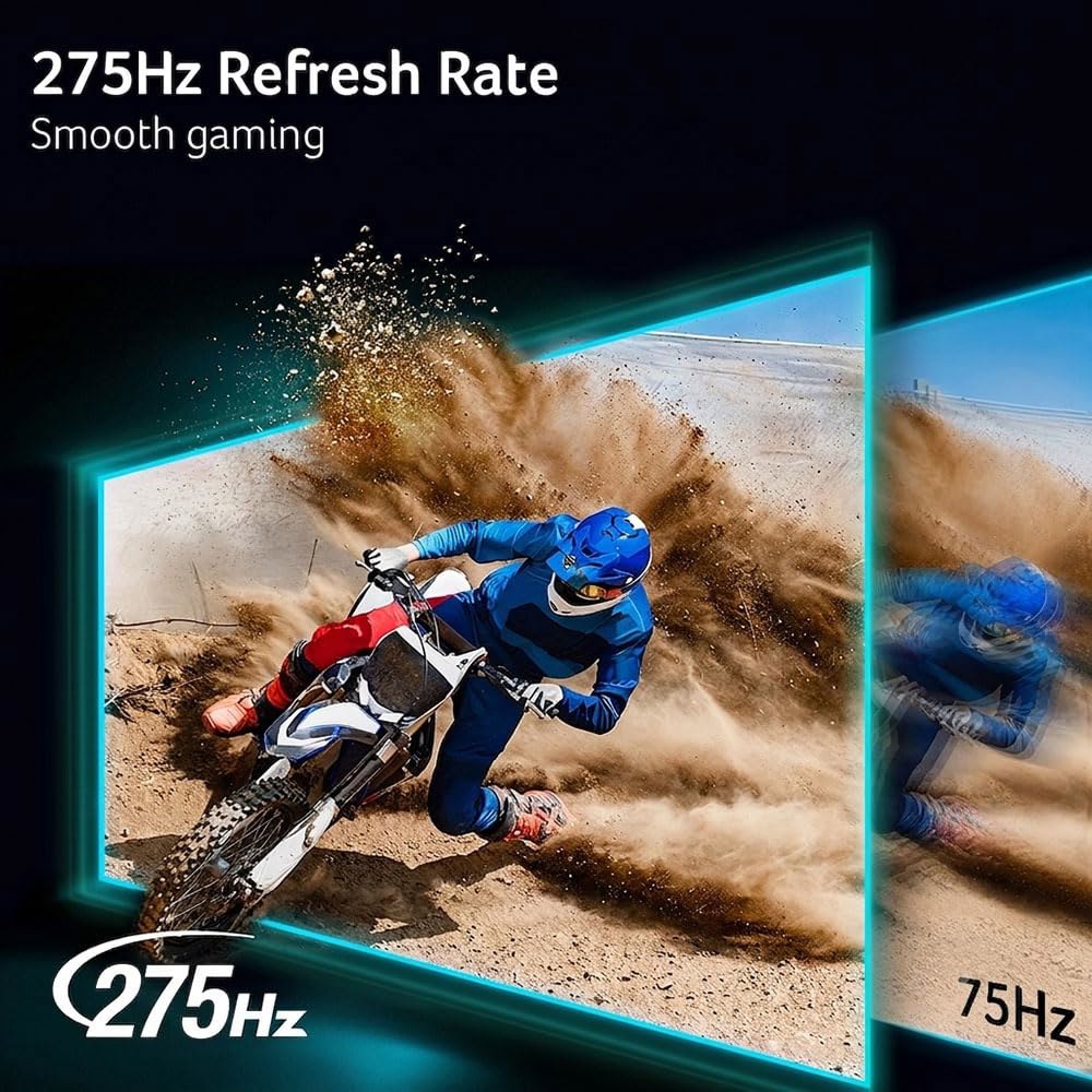 Acer Nitro 27인치 WQHD 275Hz IPS 제로프레임 게이밍 모니터 KG271U Z2bmiipx AMD 프리싱크 프리미엄, 0.5ms 응답, 90 DCI-P3 색상, - 상세 이미지 3