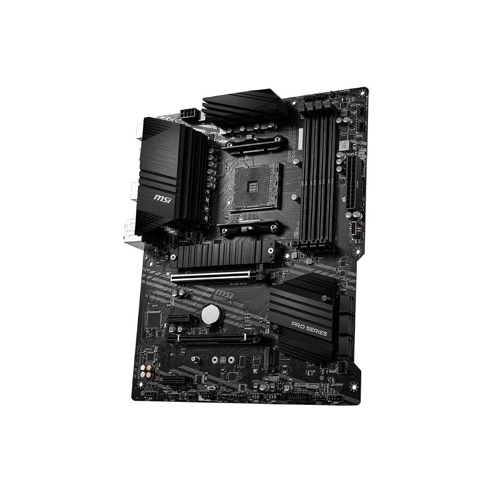 MSI B550-A PRO Pro 시리즈 마더보드(AMD Ryzen 5000, AM4, DDR4, PCIe 4.0, SATA 6Gb/s, M.2, USB 3.2 2세대, HDMI/ - 상품 이미지