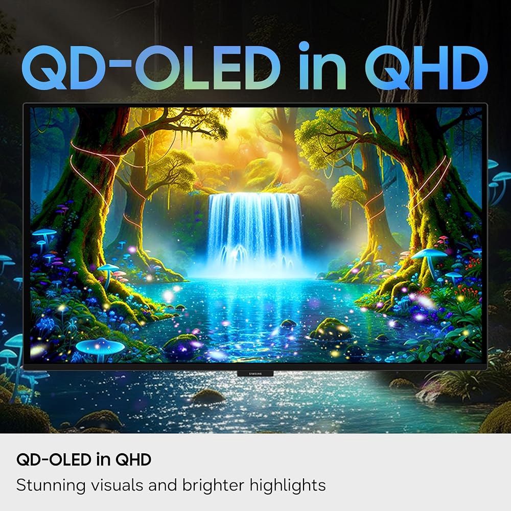 삼성 27인치 오디세이 OLED G6 (G61SH) QD-OLED, QHD (1440P) 게이밍 모니터 240Hz, 0.03ms, 글레어 프리, 팬톤 검증, HDR10, 높이 조절 - 상세 이미지 3
