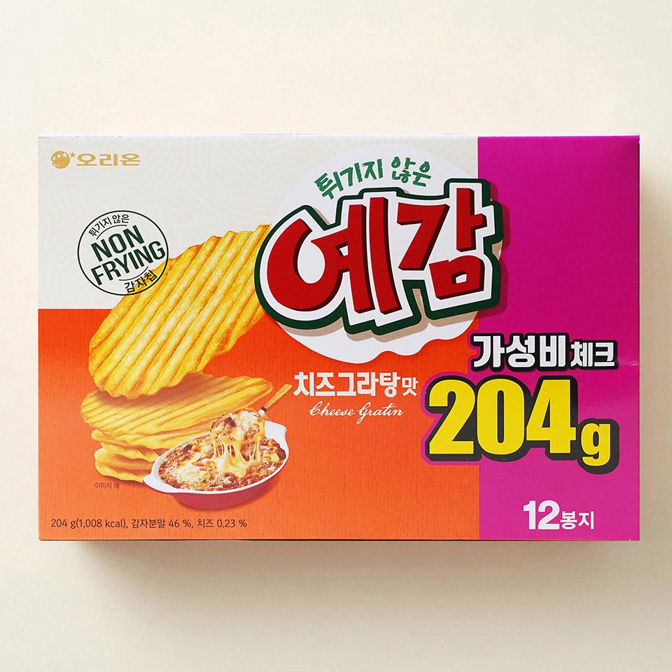 메가마트 오리온 예감 치즈 204g - 상품 이미지