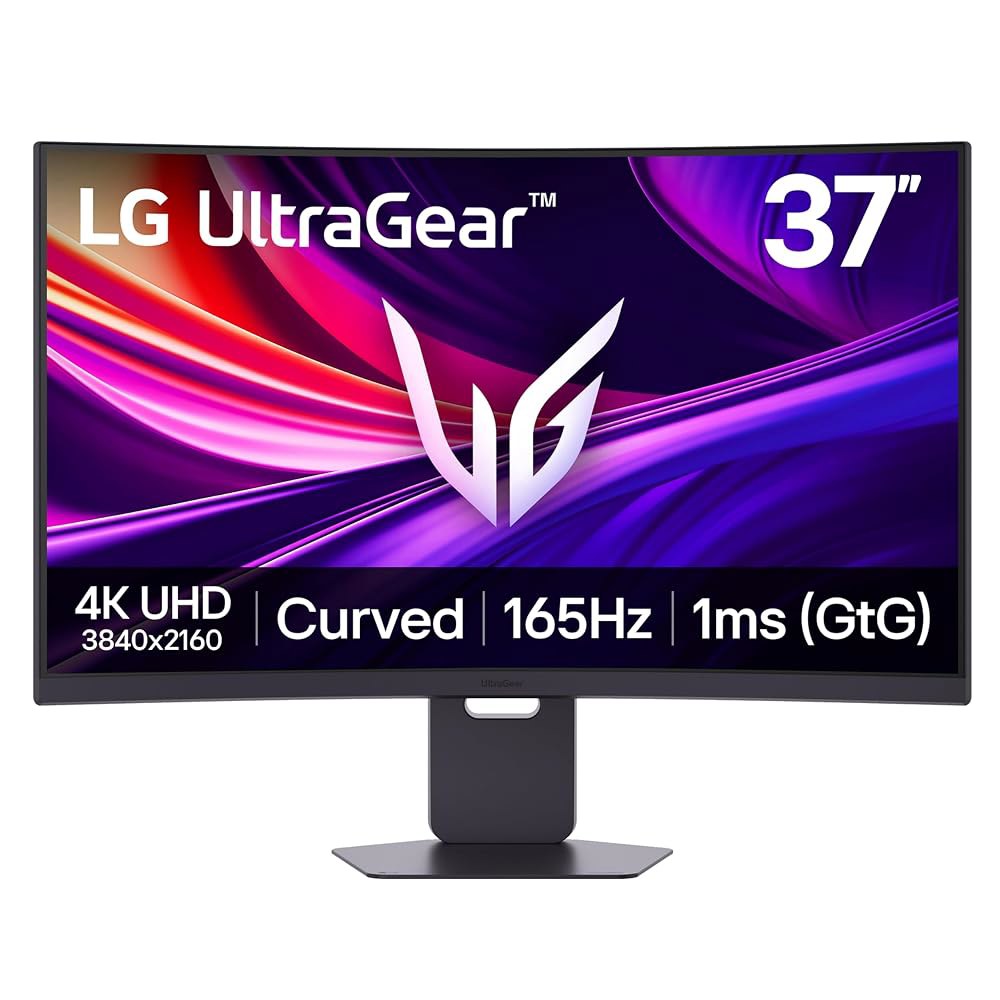 LG 37G800A-B 37인치 울트라기어 4K UHD(3840 x 2160) 커브드 게이밍 모니터, 165Hz, 1ms, 프리싱크 프리미엄 프로, 디스플레이 HDR 600, HD - 상품 이미지