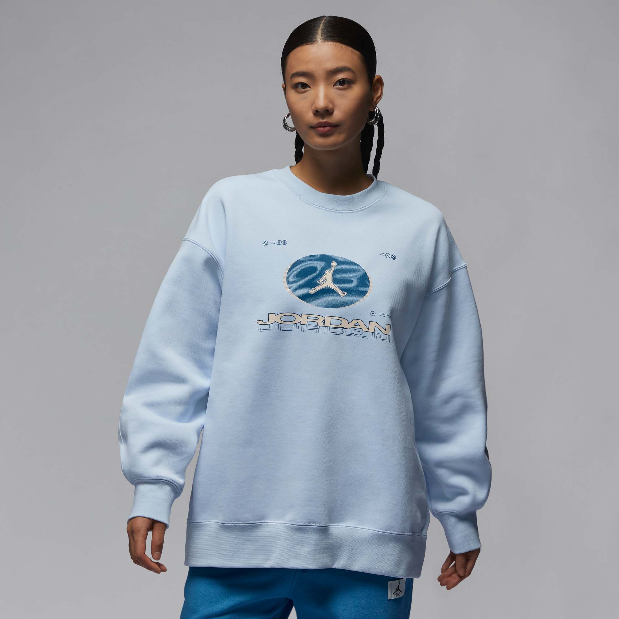 나이키 여자 탑 조던 피어리스 NIKE 스카