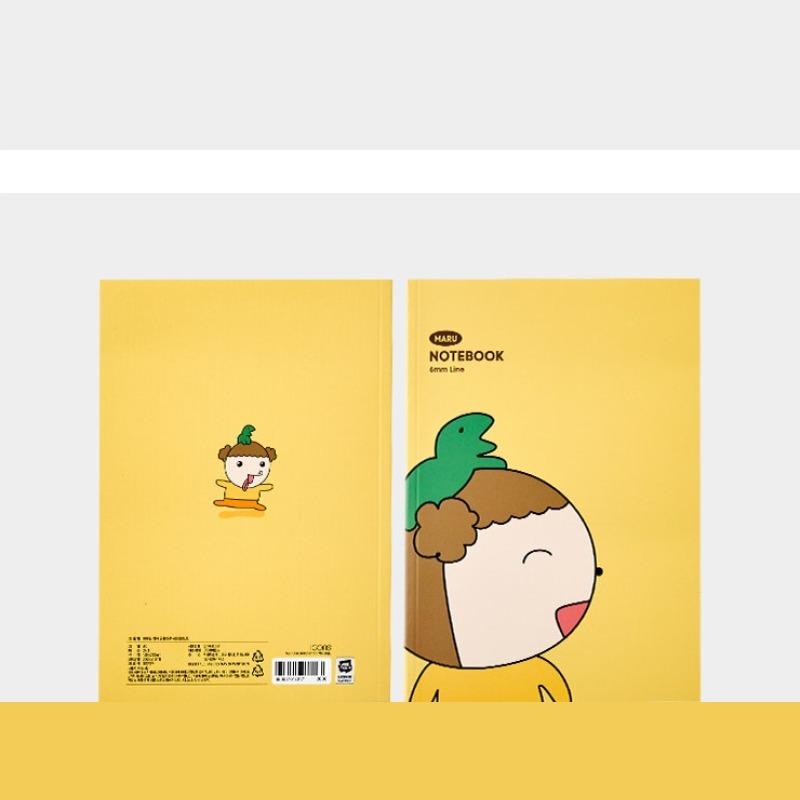마루는강쥐 A5 제본 노트 귀여운 노트 6mm 24매 캐릭터 공책 일기장 쫑긋마루 이미지 6