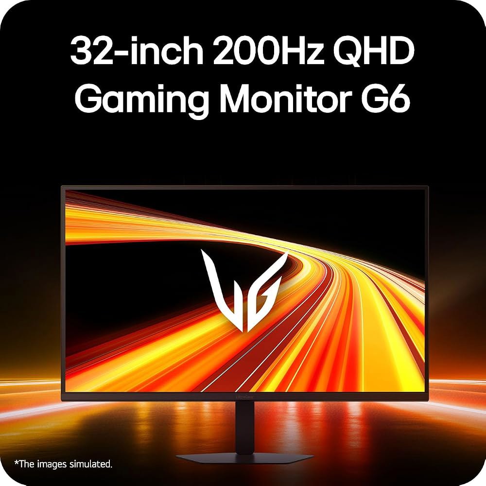 LG 32G620B-B 32인치 울트라기어 QHD(2560 x 1440) IPS 게이밍 모니터, 200Hz, 1ms, NVIDIA G-Sync 호환, AMD 프리싱크 프리미엄, - 상세 이미지 2