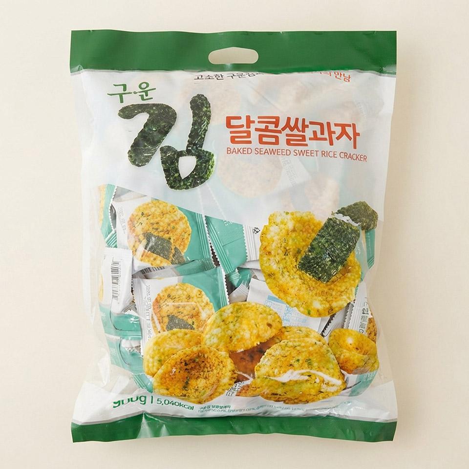 메가마트 구운김 달콤쌀과자 900g - 상품 이미지