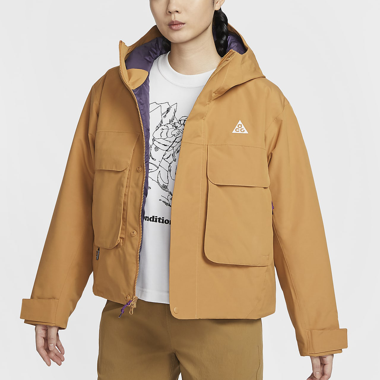나이키 ACG 스컬 피크 스톰 핏 여성 자켓