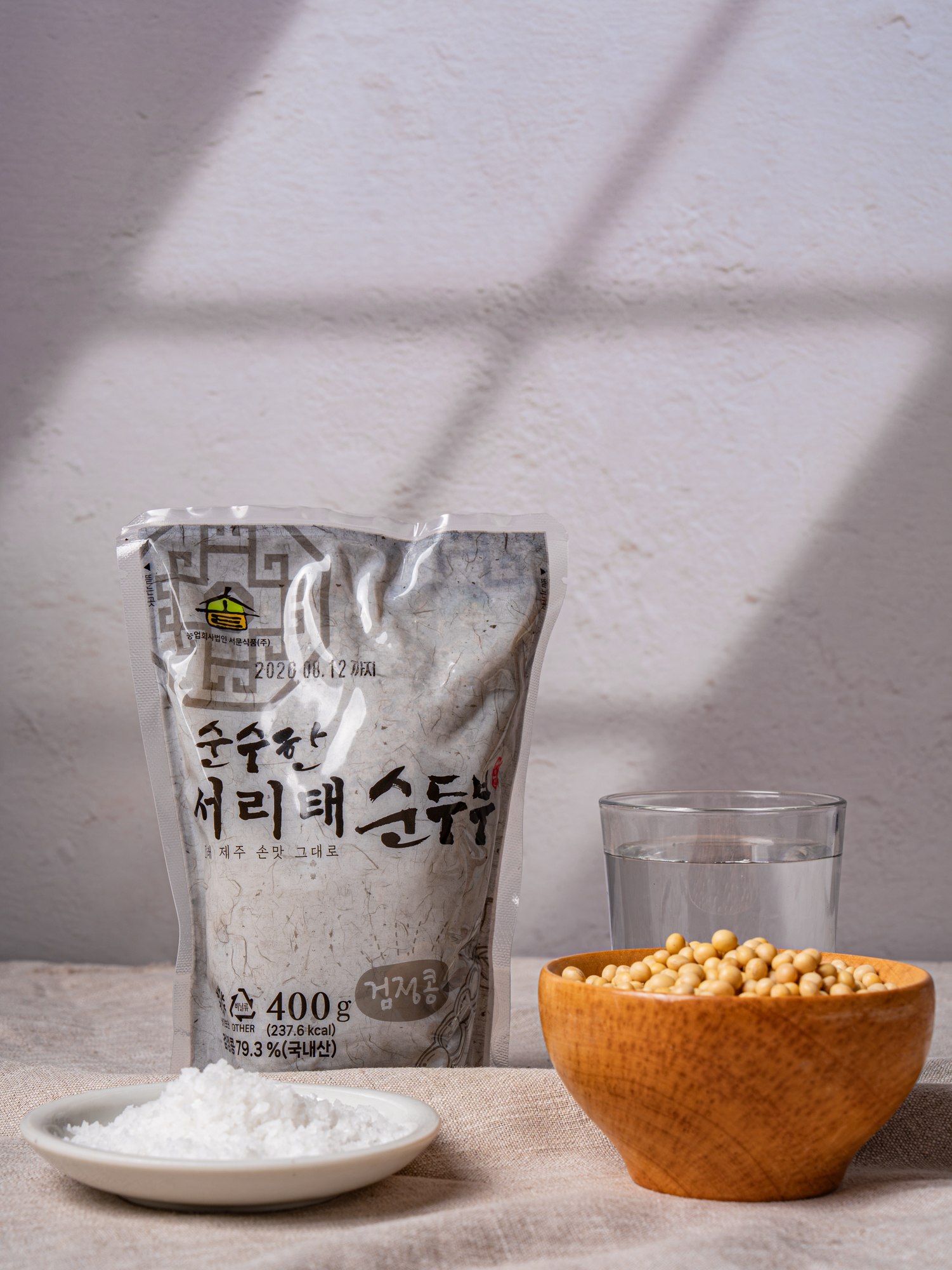 오직 제주콩으로만든 수제 서리태순두부 400g - 상세 이미지 2