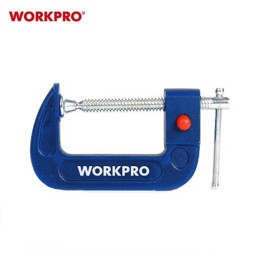 워크프로 만력기 퀵타입 C형 클램프 고정 바이스 WP232022 75mm(3인치) 이미지 8