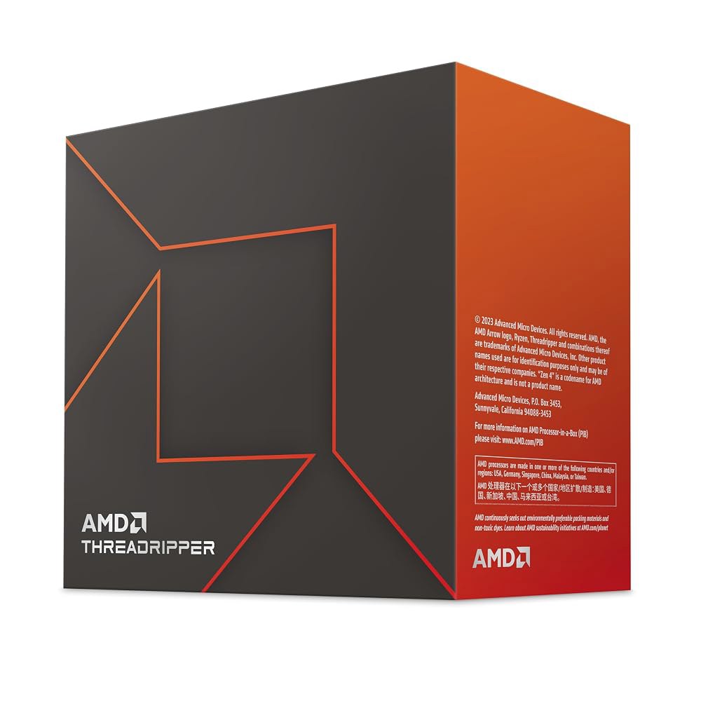AMD Ryzen Threadripper 7960X 24코어, 48스레드 프로세서 - 상품 이미지