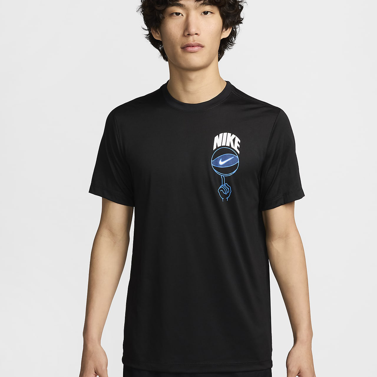 나이키 드라이핏 프린팅 반팔티셔츠