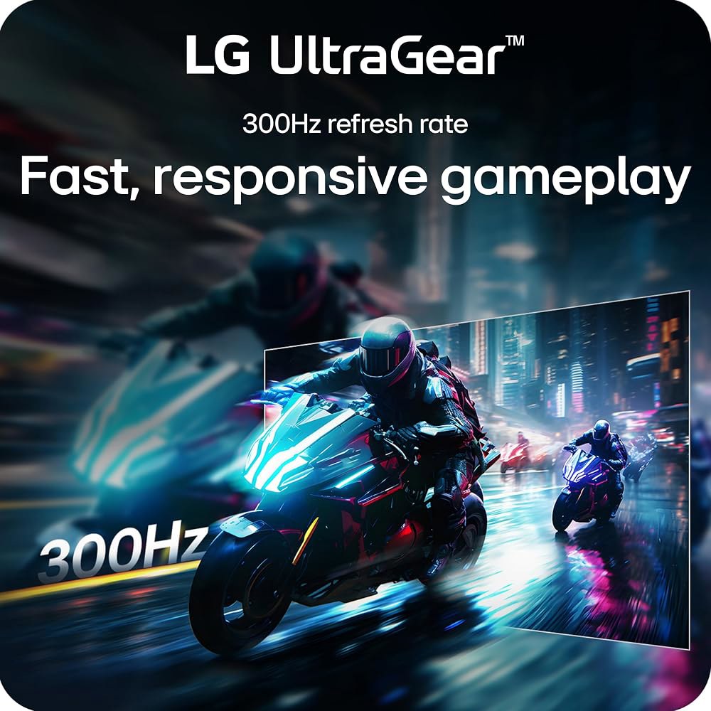 LG 27G640A-B 27인치 울트라기어 QHD(2560 x 1440) IPS 게이밍 모니터, 300Hz, 1ms, 엔비디아 지싱크, AMD 프리싱크 프리미엄, VESA 디스플레 - 상세 이미지 3