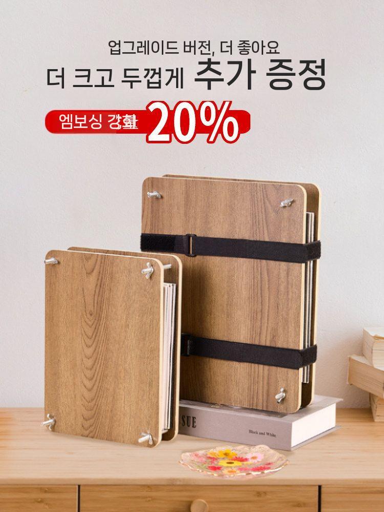 압화프레스 꽃누르기 프레스기 공예 표본 만들기 DIY 세트 19x26cm - 상세 이미지 2