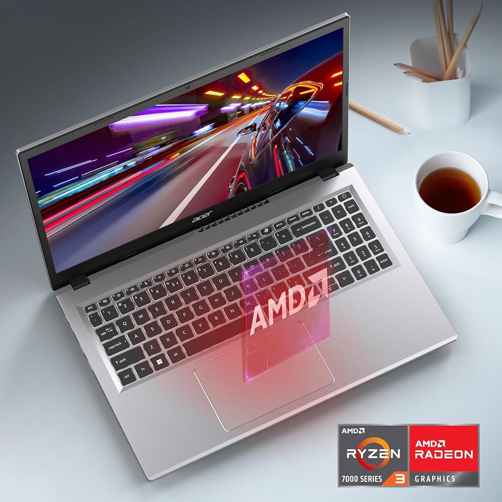 Acer Aspire Go 15 AI 지원 노트북 15.6인치 FHD IPS 디스플레이 AMD Ryzen 3 7320U Radeon 610M 그래픽 8GB LPDDR5 128GB 상품 이미지