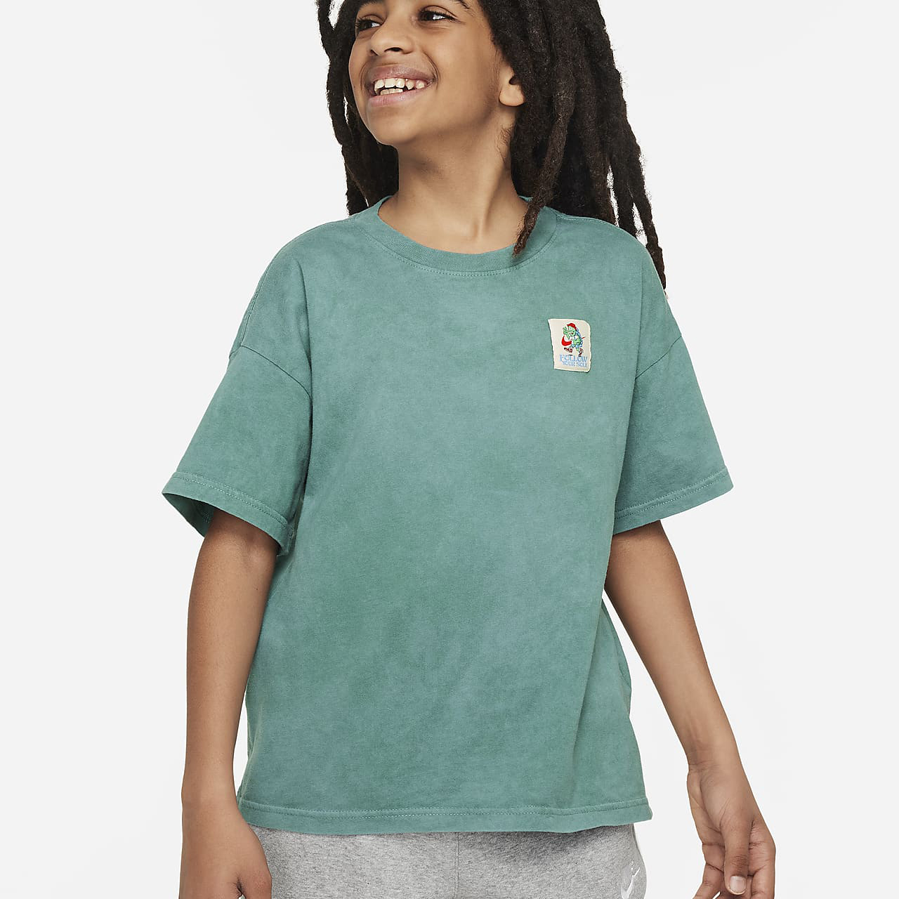 나이키 키즈 티셔츠 NSW KC1 OUTDOOR