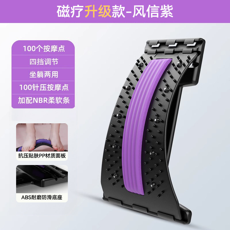 등지압패드 어깨 스트레칭 기구 등 이완 패드 마사지식 스타일 블루 이미지 6