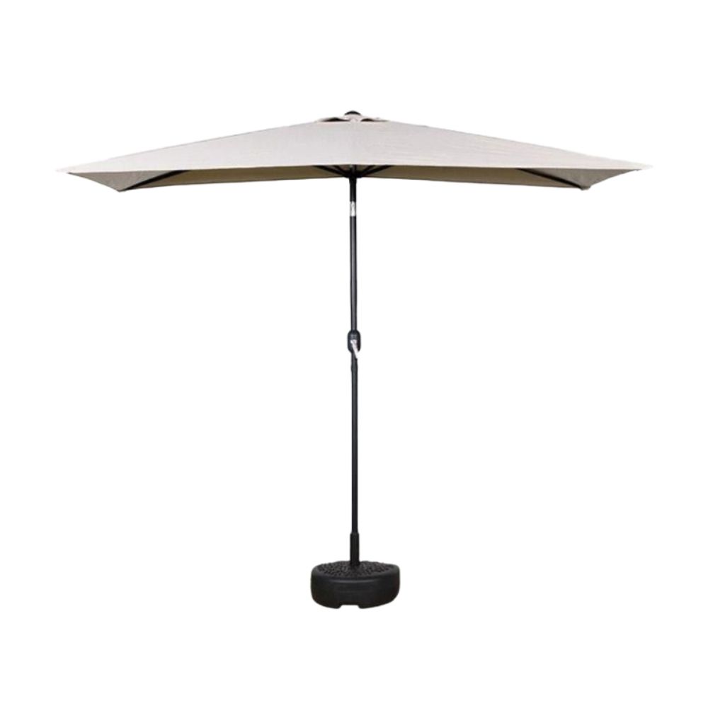 벽면 파라솔 하프파라솔 벽면설치 어닝 캐노피 야외 차양 카키 250x130cm - 상품 이미지