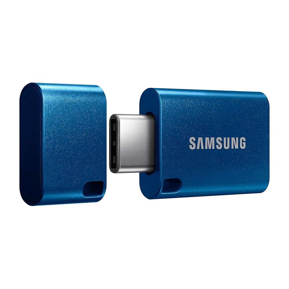 삼성 Type-C USB 플래시 드라이브 256GB, 3.2 1세대, 최대 400MB/s 4GB 파일을 15초 만에 전송, 3.0/2.0과 호환, 방수, 컴퓨터 및 모바일용 스토리 - 상품 이미지