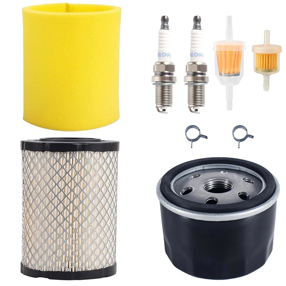 Husqvarna용 YTH22V46 Z254F 튠업 키트, YTH24V48 Z254 Z246 YTA18542 잔디깎이 | 공기 필터, 오일 필터 키트 (Husqvarna YTH23 - 상품 이미지