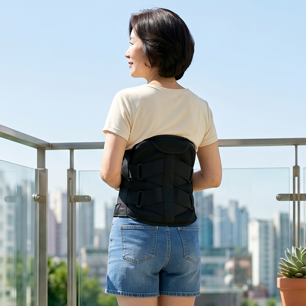 코어런 BN-201 LSO허리보조기 의료기기 병원 의료용 백브레이스 - 상품 이미지