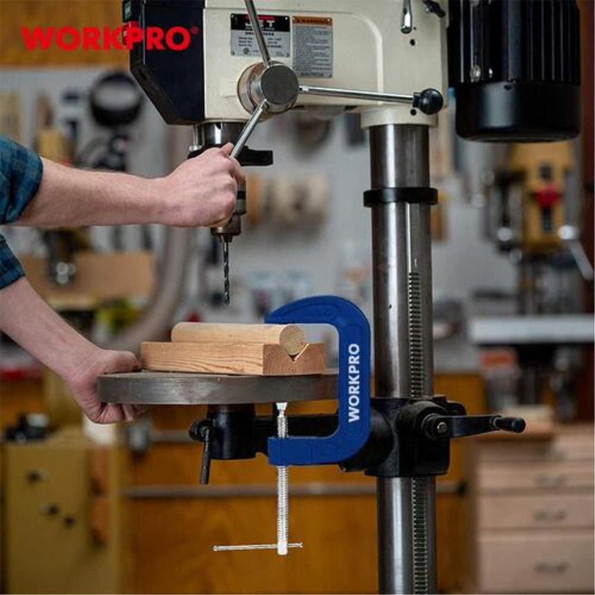 워크프로 만력기 퀵타입 C형 클램프 고정 바이스 WP232022 75mm(3인치) - 상세 이미지 4