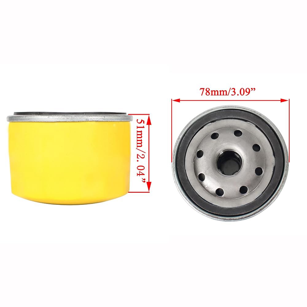 Husqvarna용 YTH22V46 Z254F 튠업 키트, YTH24V48 Z254 Z246 YTA18542 잔디깎이 | 공기 필터, 오일 필터 키트 (Husqvarna YTH23 - 상세 이미지 3