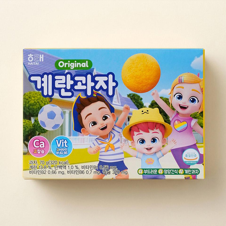 메가마트 해태 계란과자 70g - 상품 이미지