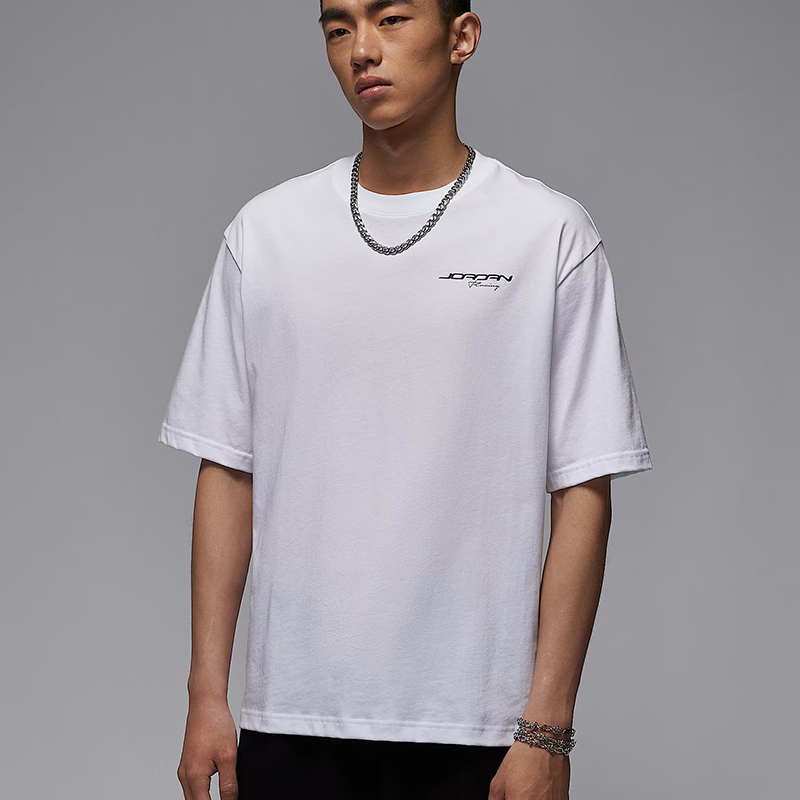나이키 조던 레이싱 그래픽 프린트 반팔