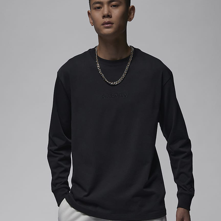 나이키 조던 워드마크 롱슬리브 티셔츠