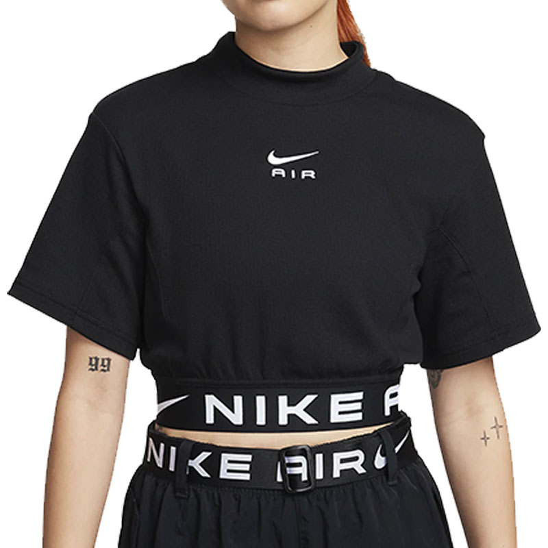 나이키 에어 하이웨스트 크롭 반팔티