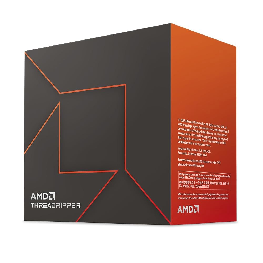 AMD Ryzen Threadripper 7970X 32코어, 64스레드 프로세서 - 상품 이미지