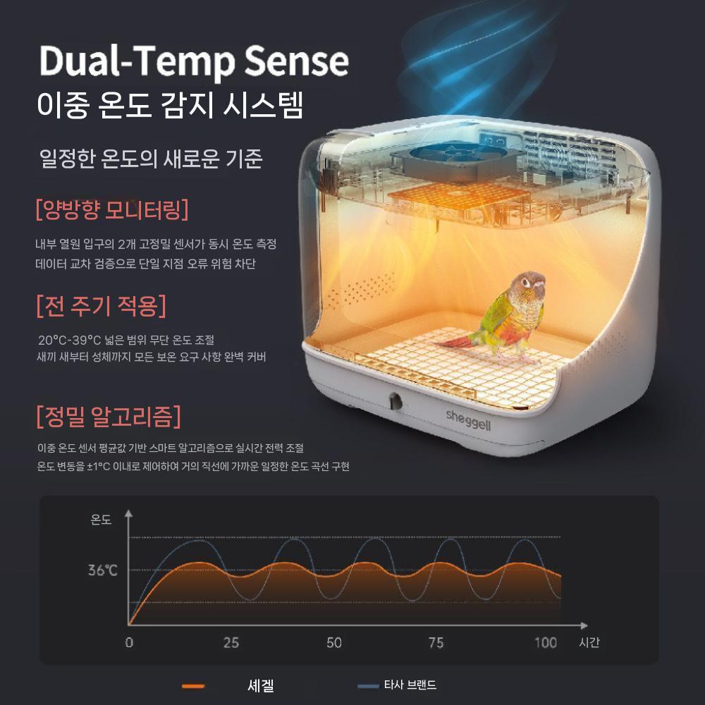 육추기 앵무새 보온 이동장 온도조절 가습 케이지 부화 사육 케이지 - 상세 이미지 5