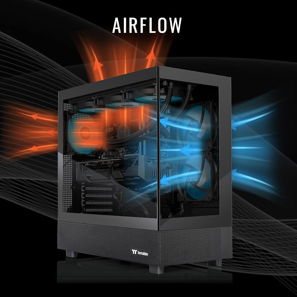 Thermaltake LCGS View 987X-270 게이밍 데스크톱(AMD Ryzen 7 9800X3D, 32GB 6400MT/s DDR5 RGB 메모리, AMD Radeon - 상세 이미지 3