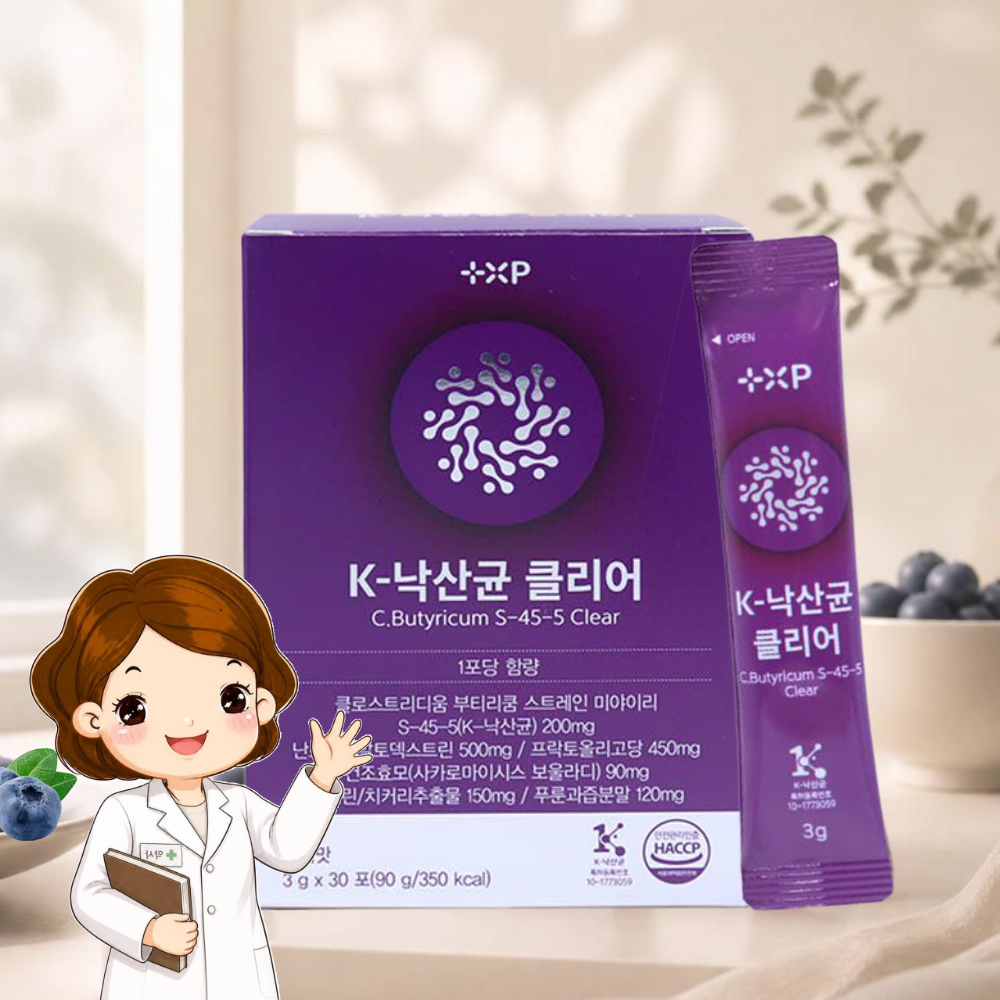 K-낙산균 클리어 식이섬유 프로바이오틱스 30포, 2개 - 상세 이미지 5